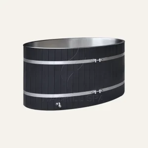 Stainless Steel Outdoor WPC Cold Plunge Bathtub for Ice Bath Recovery and Home Gym