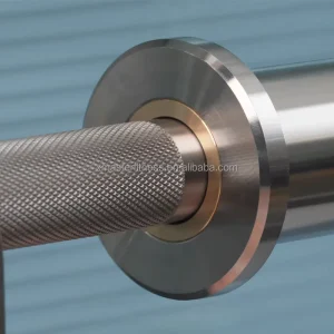 Stainless Steel Power Bar 20kg for Squat, Deadlift and Bench Press, 2.2m, 1800lb Max Load