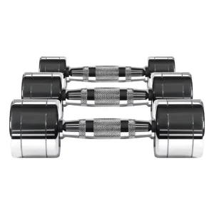 Stainless Steel Solid Dumbbell for Home and Commercial Strength Training