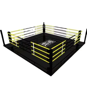 Stainless Steel Square MMA Cage Boxing Ring for Competition, Training, and Sparring