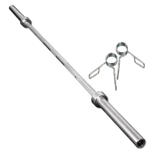 Stainless Steel Weightlifting Barbell 28 x 2200mm 20kg