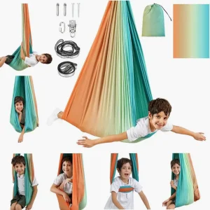 Stainless Steel Yoga Swing Swivels for Kids Sensory Swing Indoor Outdoor Use Accessories