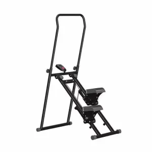 Stair Stepper Resistance Adjustable Vertical Climber Machine Ab Glute and Leg Home Cardio Exerciser for Women Men