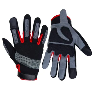 Standard Heavy Duty Industrial Oil Rigger Anti-Impact Safety Work Gloves with Touch Screen Fingertips Autotool