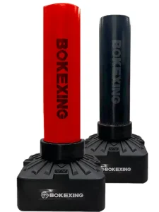 Standing Heavy Punching Bag Training Target with Boxing Mitts Set