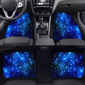 Starry Sky Pattern Universal Car Floor Mat Driver Side Anti-Slip