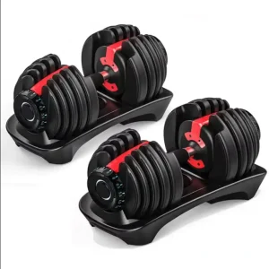 Steel Adjustable Dumbbell Set