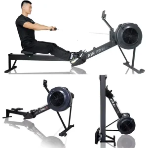 Steel Air Rower Rowing Machine Gym Equipment Cardio Trainer Model 1019