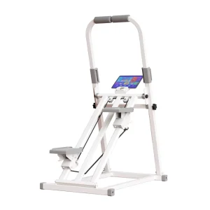 Steel All-Wheel-Drive Collapsible Stair Climbing Machine, Folding Home Fitness Equipment