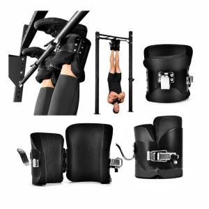 Steel Anti-Inversion Gravity Boots Foam Pads Foldable Locking Mechanism Pull Bar Hanging Exercise Fitness Training
