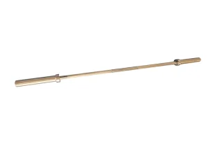 Steel Barbell for Strength Training, Gold