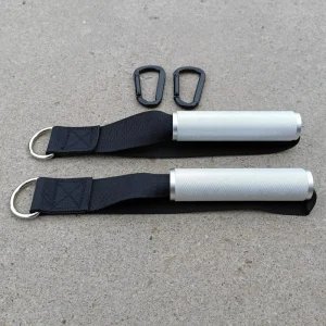 Steel Cable Machine Handles with Wrist Support and Comfort Grip for High/Low Pulley