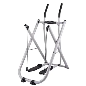 Steel Collapsible Air Walker with Front and Rear Swing