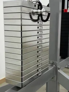 Steel Commercial Weight Plates for Selectorized Gym Machines