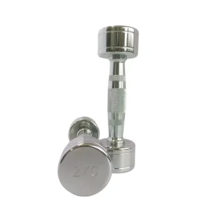Steel Compact Electroplated Dumbbells for Arm Workout and Bodybuilding