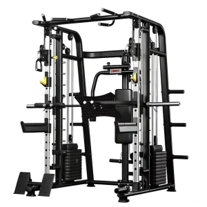 Steel Comprehensive Trainer Gym Fitness Smith Machine Workout Bodybuilding Multifunctional Smith Machine for Muscle Training