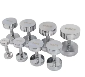 Steel Dumbbell Weight Set for Home Strength Training