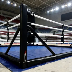 Steel Foldable Mobile Boxing Ring for Competition and Sanda Fighting
