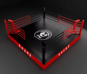 Steel Frame Square Boxing Ring with Poles