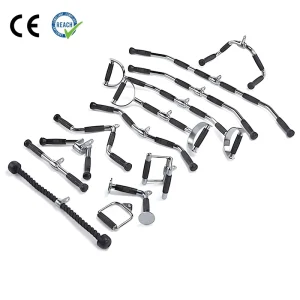 Steel Gym Accessories ABS Foam Fitness Equipment for Strength Training Attachment Training Grips for Weightlifting