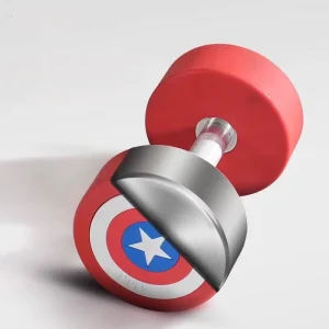 Steel Gym Equipment Weight Lifting Strength Training Cast Iron Dumbbells Set Rubber Coated PU Dumbbells