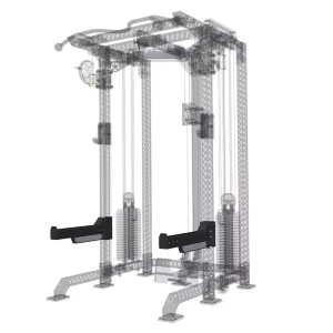 Steel Iron Spotter Arms for Squat Rack Strength Training