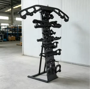 Steel Lat Pull-Down Bar with Adjustable Anti-Slip Ergonomic Handle