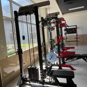 Steel Lat Pulldown Machine Multi-Functional Gym Rack for Bodybuilding and Strength Training