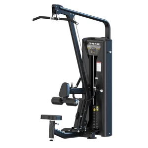 Steel Leverage Lat Pull-Down and Mid Row Multi-Function Station for Back Exercise