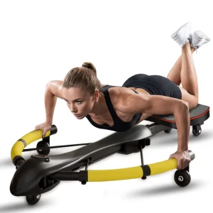 Steel Multifunctional Fitness Machine and Abdominal Roller