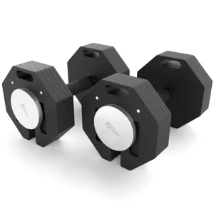 Steel Octagon Modular Adjustable Dumbbells 24KG 36KG 41KG 65KG With Quick Change System