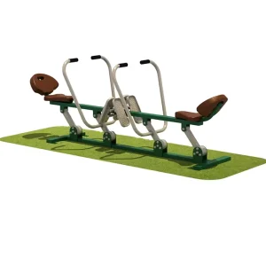 Steel Outdoor Fitness Equipment Eco Friendly Durable Gym Sports Facilities Special for Community and Park