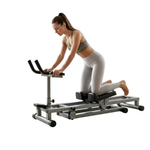Steel Pipe Crawling and Waist Twist Machine for Abdominal, Hip and Back Training, Indoor Gym Use