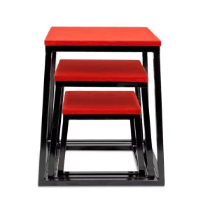 Steel Plyometric Jump Box Set for Gym Fitness