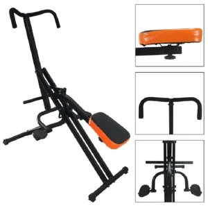 Steel Rowing Machine with Row Assist Rack for Home Gym