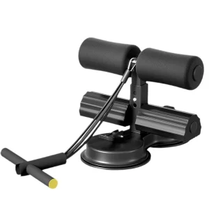 Steel Sit up Aid with Suction Cup Fixed for Home Use and Abdominal Muscle Training