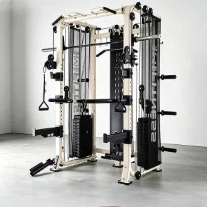 Steel Smith Machine Gantry Home Fitness Squat Rack Multi-Function Trainer 130kg Weight Stack Flying Bird