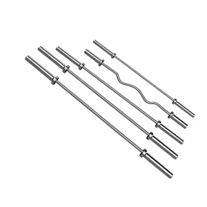 Steel Standard Fitness Barbell for Gym Weightlifting