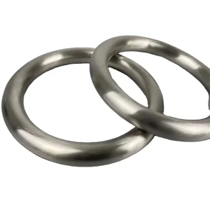 Steel Suspension Gymnastic Ring with Adjustable Straps
