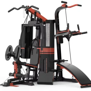 Steel Three-Person Multi-Purpose Gym Equipment 50+ Functions 400kg Max Load for Back Chest and Full Body