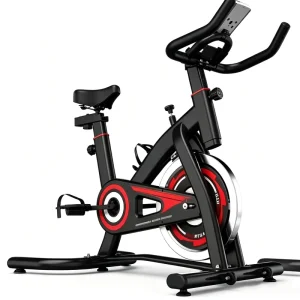 Steel Upright Exercise Bike, Magnetic Resistance, Household Indoor, Silent Design