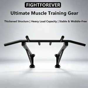 Steel Wall Mounted Pull Up Bar Multi Grip Design for Home Gym Fitness Strength Training Workout