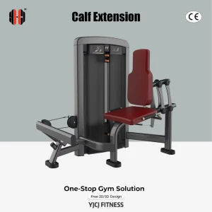 Steel Weight Stack Lower Leg Trainer with Adjustable Seat, Back Support, Foot Pad, and Calf Extension, 80KG