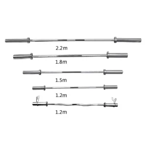 Steel Weightlifting Barbell Bar, Gym Fitness