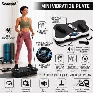 Stomach Vibration Plate Exercise Machine for Home Therapy