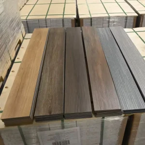 Stone-Plastic SPC Flooring Click-Lock System Wear-Resistant Waterproof Tile for Bedrooms, Homes, Commercial Projects, and Living Rooms
