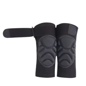 Strap Tactical Sports Kneepads with EVA Hard-Sponge Anti-Collision Protection for Riding and Skiing