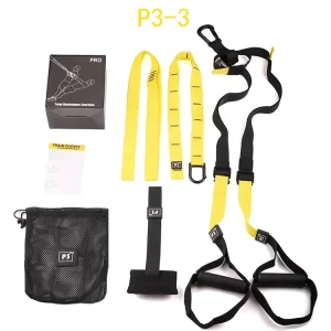 Strength Powerlifting and Core Exercise Suspension Trainer Straps Workout Training Kit Yoga Fitness Bands