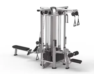 Strength Training 4-Station Commercial Gym Equipment Multifunctional Station