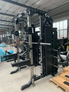 Strength Training Cable Fly Machine Smith Machine Multi-Functional Power Rack for School Gymnasium